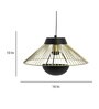 Sloka Effie Gold Iron Hanging Light