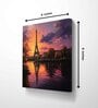 Effiel Tower at Sunset Mini Canvas Frame