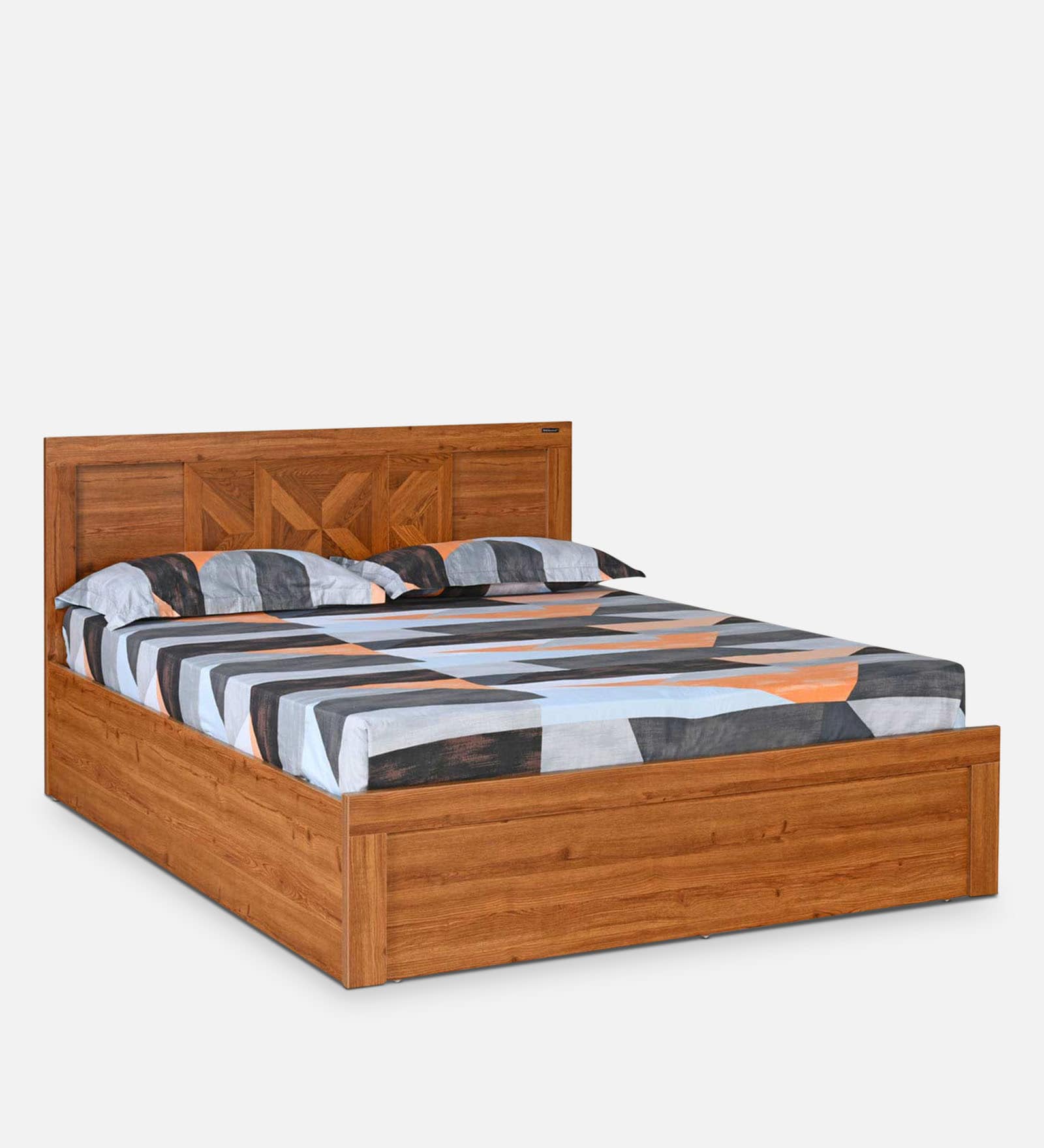 Buy Egypt King Bed with Hydraulic storage in Oak Finish at 61 OFF by Nilkamal Pepperfry