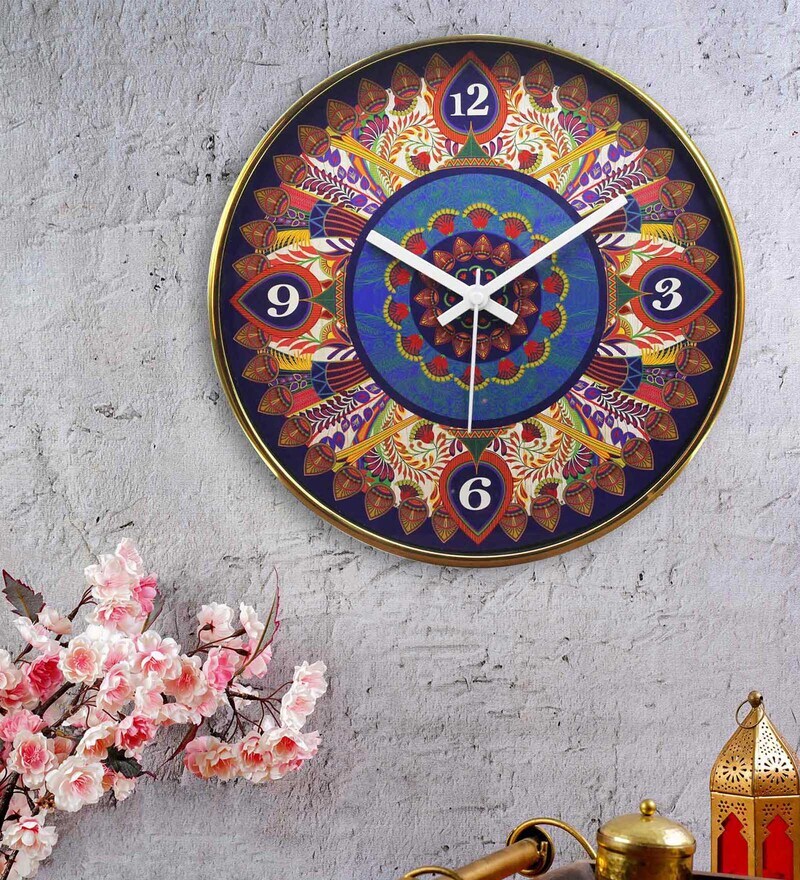 Buy Egyptian Tranquility Wall Clock by Kolorobia Online Traditional