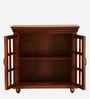 Barkston Sheesham Wood Compact Crockery Unit In Scratch Resistant Honey Oak Finish Barkston Sheesham Wood Compact Crockery Unit In Scratch Resistant Honey Oak Finish