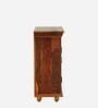 Barkston Sheesham Wood Compact Crockery Unit In Scratch Resistant Honey Oak Finish Barkston Sheesham Wood Compact Crockery Unit In Scratch Resistant Honey Oak Finish