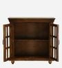 Barkston Sheesham Wood Compact Crockery Unit In Scratch Resistant Provincial Teak Finish Barkston Sheesham Wood Compact Crockery Unit In Scratch Resistant Provincial Teak Finish