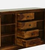 Barkston Sheesham Wood Crockery Unit In Provincial Teak Finish