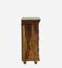 Barkston Sheesham Wood Compact Crockery Unit In Scratch Resistant Provincial Teak Finish Barkston Sheesham Wood Compact Crockery Unit In Scratch Resistant Provincial Teak Finish