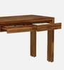 Hamburg Sheesham Wood Writing Table In Rustic Teak Finish