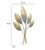 Ehaan Leaf Multicolour Iron Wall Art