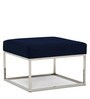 Eiffel Square Stool in Royal Navy Blue Colour