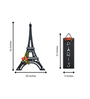Eiffel Tower 3D Multicolor Wooden Wall Art (Set Of 2)