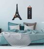 Eiffel Tower 3D Multicolor Wooden Wall Art (Set Of 2)