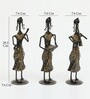 Eiko Musician Dolls Set of 3 Showpiece