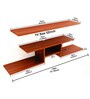 Eira TV Unit in Walnut Finish for TVs up to 50"