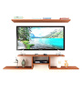 Eira TV Unit in Walnut Finish for TVs up to 50"