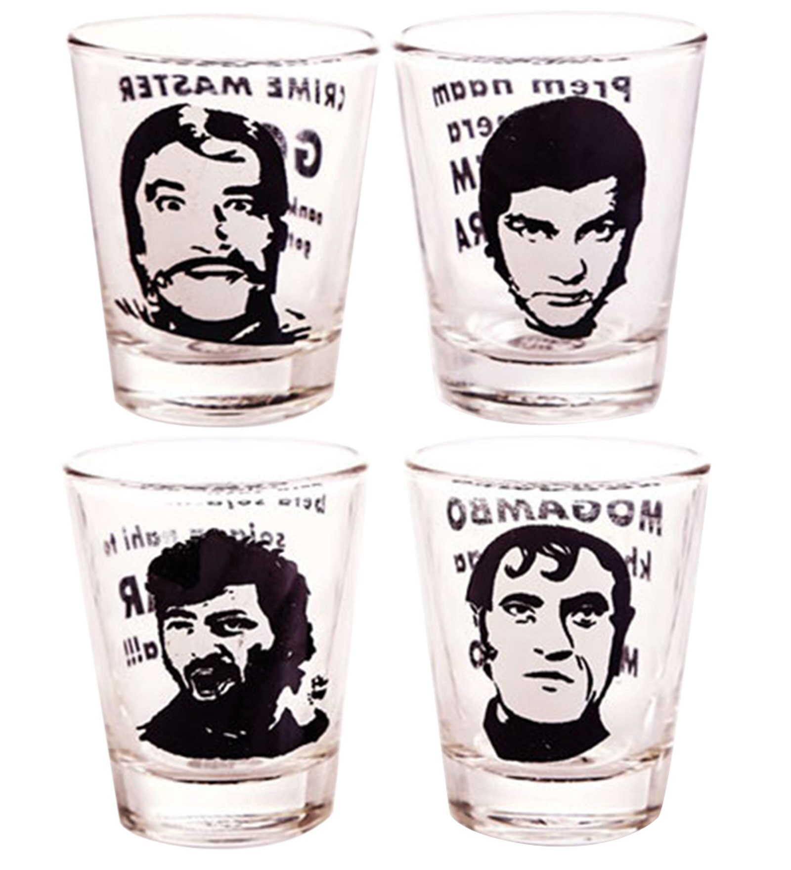 Glass 60 ML Shot Glasses- Set of 4