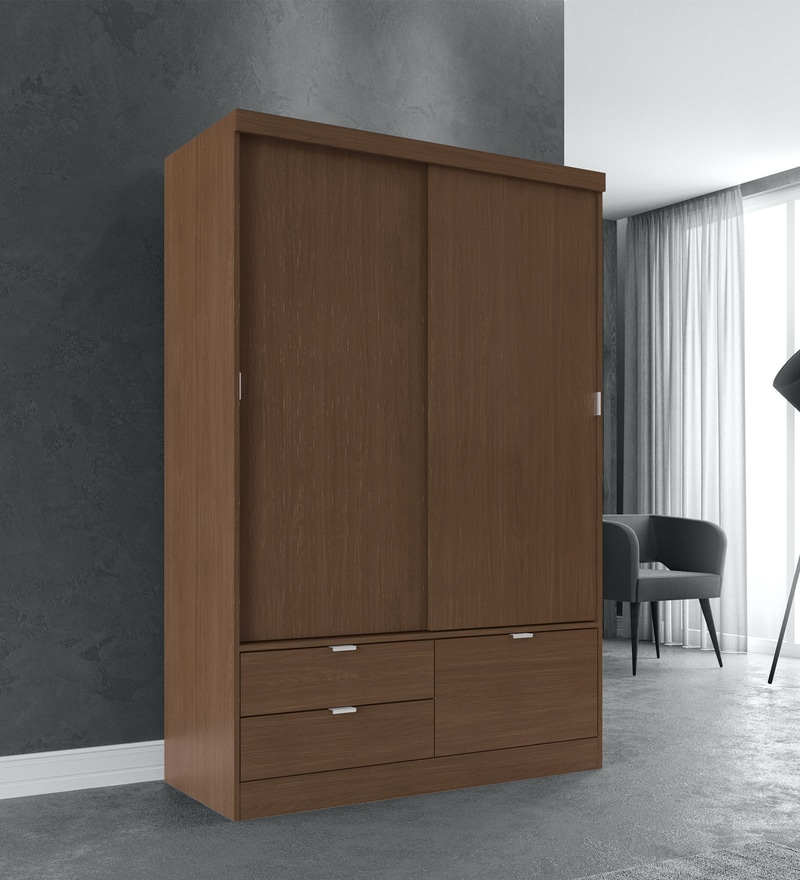Buy Ekei 2 Door Sliding Wardrobe With 2 Drawers By Mintwud Online Sliding Door Wardrobes