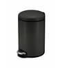 Eko 5L Bathroom Trash Can With Lid- Black