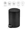 Eko 5L Bathroom Trash Can With Lid- Black