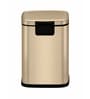 Eko Soft-Close Bathroom Trash Can 6L Stainless Steel Pedal Bin With Lid & Liner