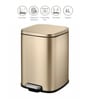 Eko Soft-Close Bathroom Trash Can 6L Stainless Steel Pedal Bin With Lid & Liner