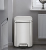 Eko Soft-Close Bathroom Trash Can 6L Stainless Steel Pedal Bin With Lid & Liner