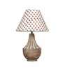 Ektara Table Lamp With Yellow Printed Shade