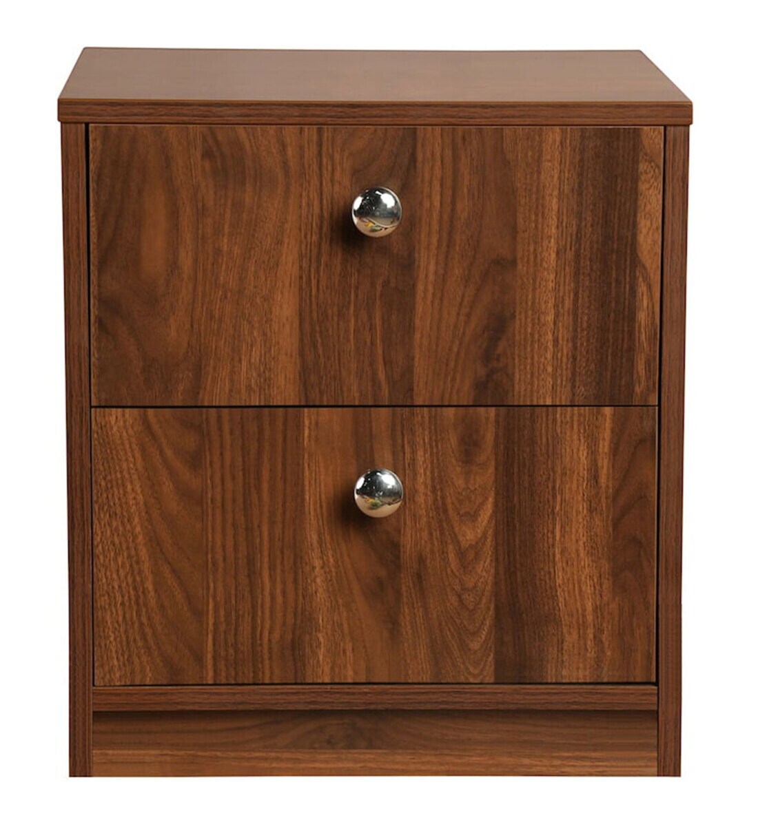 Buy Elara Double Drawer Bedside Chest in Matte Finish by Wakefit Online