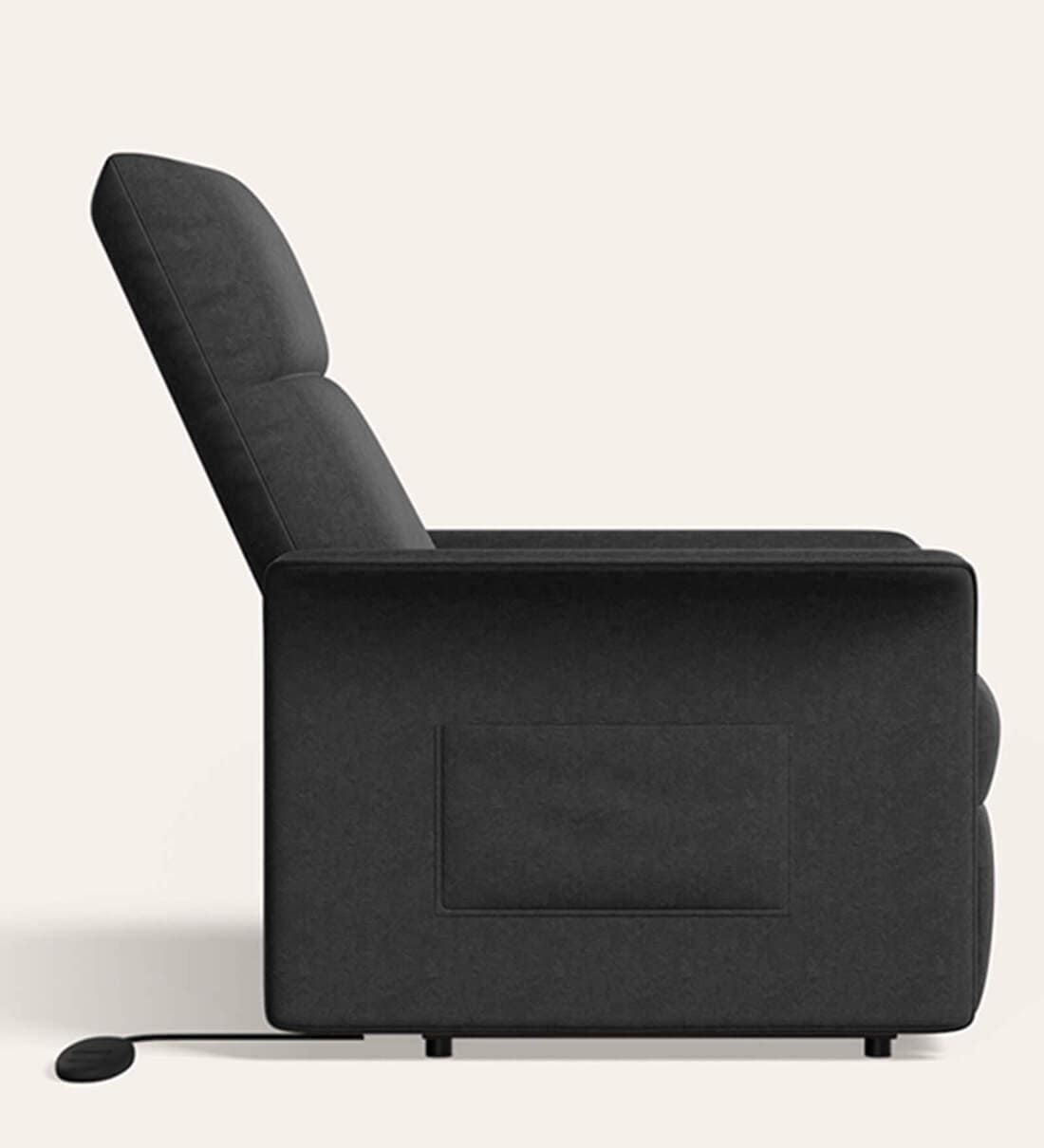Buy Elbe Leatherette Seater Motorized Recliner In Black Colour