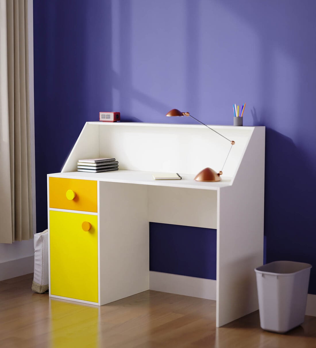 Buy Timeless Kids Study Table in White & Yellow Colour at 20% OFF by  Boingg! - A Happy Start