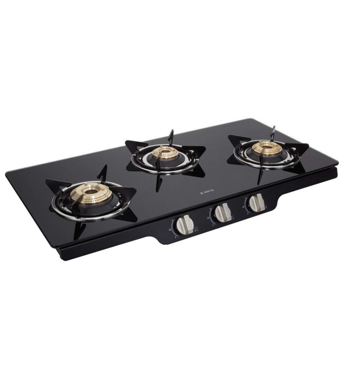 Buy Elica 3 Burner & AutoIgnition Gas Stove Model Patio Ict 773 Blk