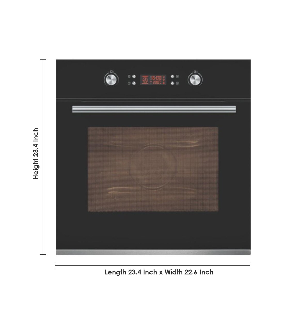 Buy Elica 60 CM & 65 Litres Multifunction Built in Oven ModelEpbi