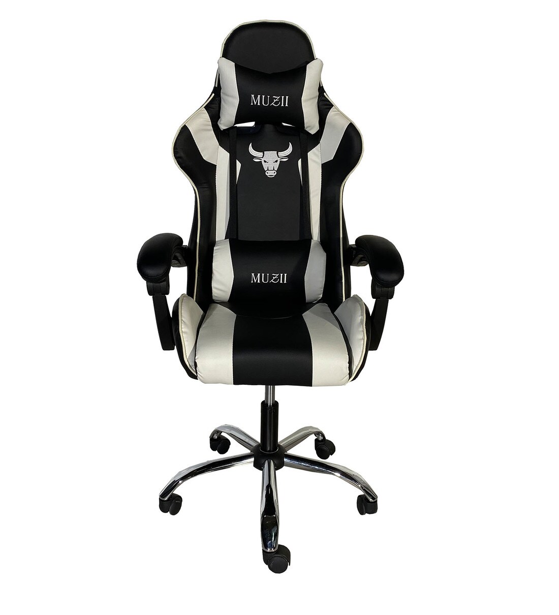 Buy Elite Gaming Chair in White Colour by Bantia Furniture Online