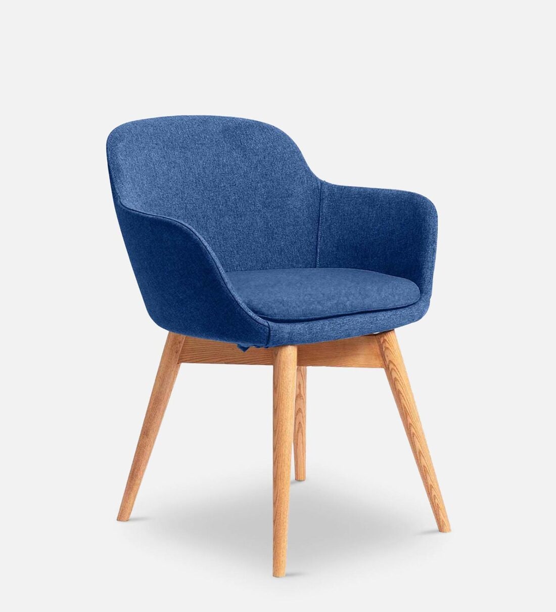 Buy Elsa Lounge Chair In Blue Colour Workspace By Azazo Online - Low ...