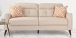 El Paso 3 seater Sofa in Beige Colour