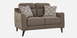 EL Paso Fabric 2 Seater Sofa in Brown Colour