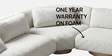 Elaris Rhs 3 Seater Sofa In Off White Colour