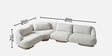 Elaris Rhs 3 Seater Sofa In Off White Colour