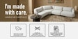 Elaris Rhs 3 Seater Sofa In Off White Colour
