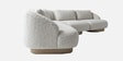 Elaris Rhs 3 Seater Sofa In Off White Colour