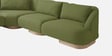 Elaris Rhs 3 Seater Sofa In Olive Colour