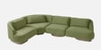 Elaris Rhs 3 Seater Sofa In Olive Colour
