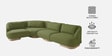 Elaris Rhs 3 Seater Sofa In Olive Colour