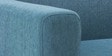 Roman 3 Seater Sofa in Blue Colour Roman 3 Seater Sofa in Blue Colour