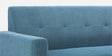 Roman 3 Seater Sofa in Blue Colour Roman 3 Seater Sofa in Blue Colour