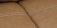 Elegance Leatherette 2 Seater Sofa in Brown Color