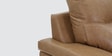 Elegance Leatherette 2 Seater Sofa in Brown Color