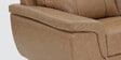 Elegance Leatherette 2 Seater Sofa in Brown Color