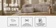 Elegant Edge 2 Seater Corduroy RHS L Shaped Sofa In Cr me Color