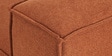 Elegant Edge 2 Seater LHS Sofa In Tan Color