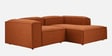 Elegant Edge 2 Seater LHS Sofa In Tan Color