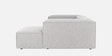 Elegant Edge 2 Seater Versatile LHS L Shaped Sofa In Grey Color